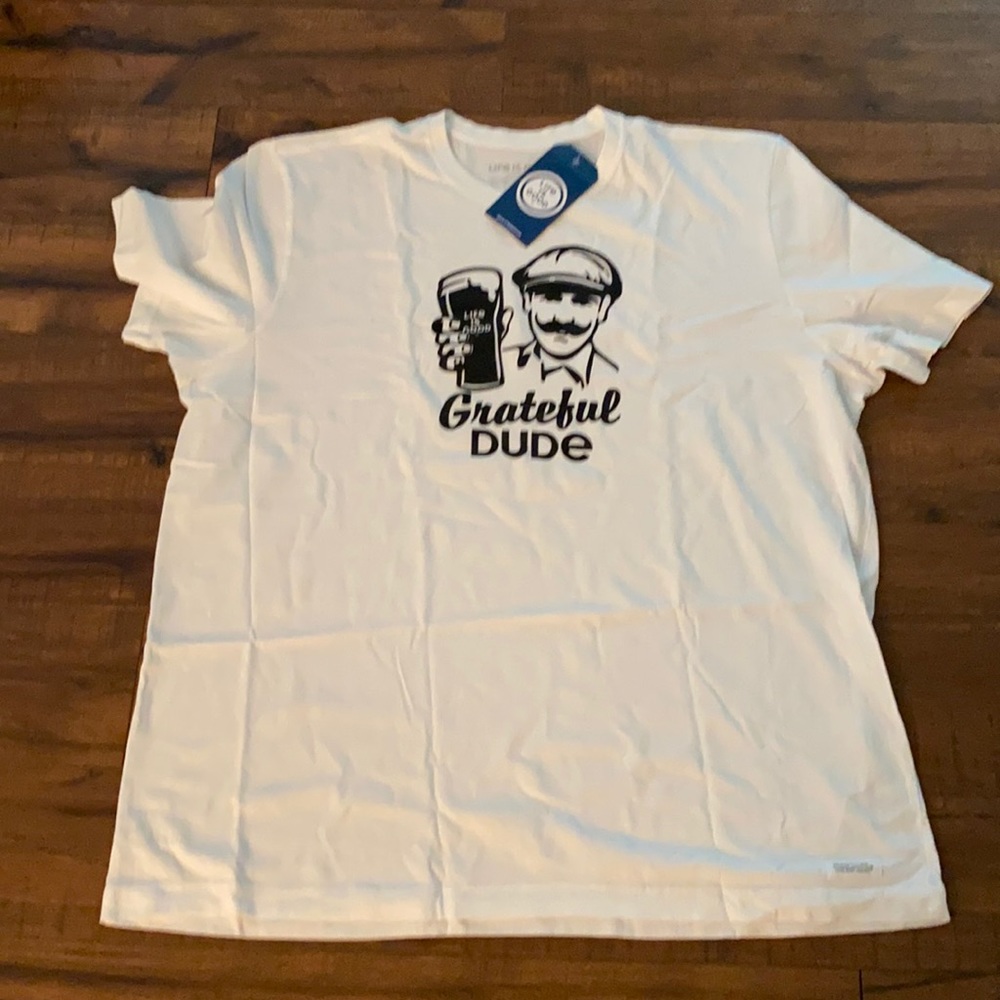 Life is good grateful dude crusher tee